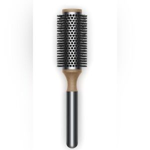 Dyson Hair Brush with Silver and Brown Accents